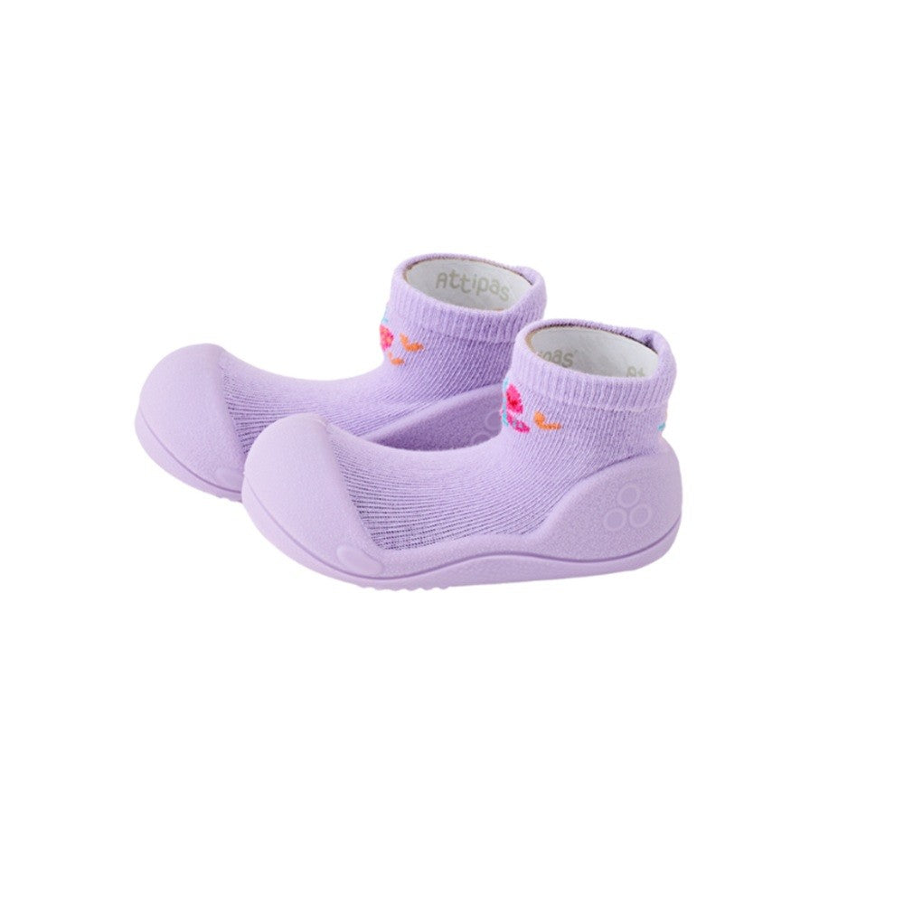 Zapato calcetin Attipas Butterfly Purple