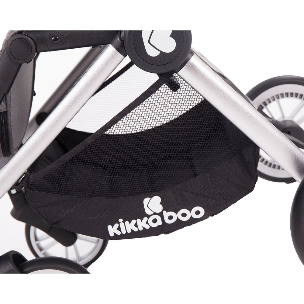 Cochecito Trío Kikka boo Vicenza Gris Melange