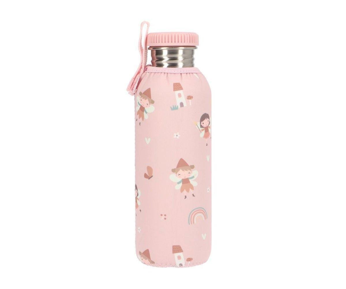 Botella Tutete Acero con Funda Wild Fairies Personalizable 750ml