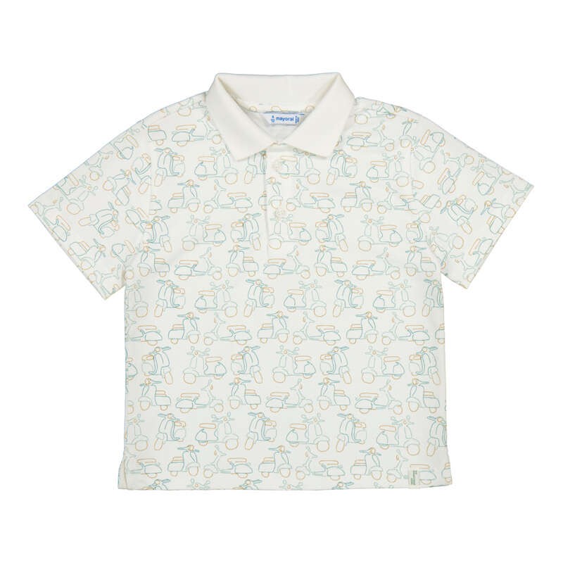 Polo Mayoral manga corta estampado