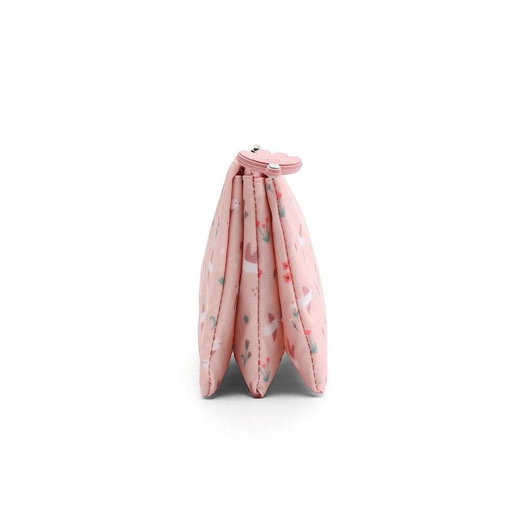 Estuche 3 compartimentos Tutete Blossom Birds Personalizable