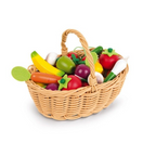 Cesta Janod de frutas y verduras 24 piezas