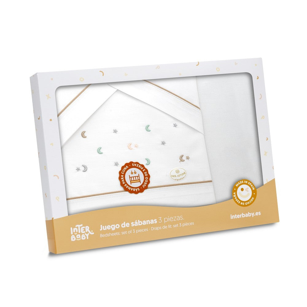 Triptico Coche Estrellas Luna Interbaby