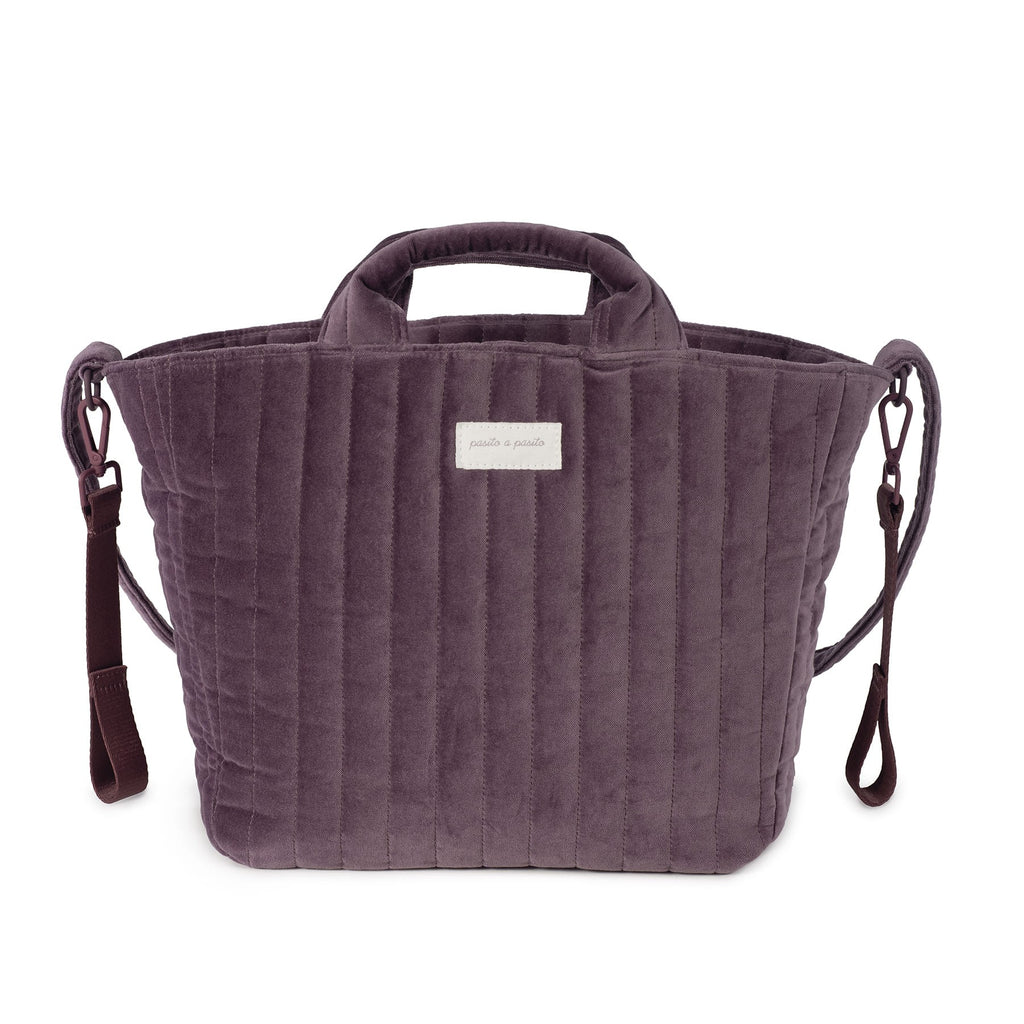 Bolsa Bucket Pasito a Pasito Cherry Velvet
