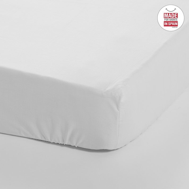 Sábana bajera ajustable cuna 70 Cambrass Liso