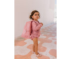 Mochila Infantil Antiarena Monnëka Whale Pink