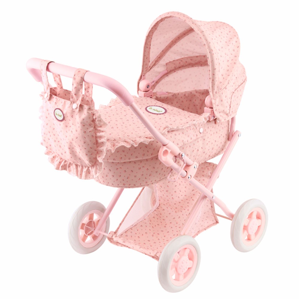 Cochecito de muñeca La Nina Olivia con bolso Personalizable