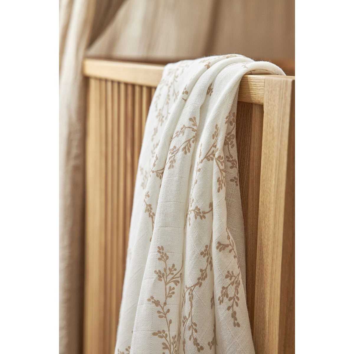 Muselina Grande Meyco Branches Sand Pack De 2