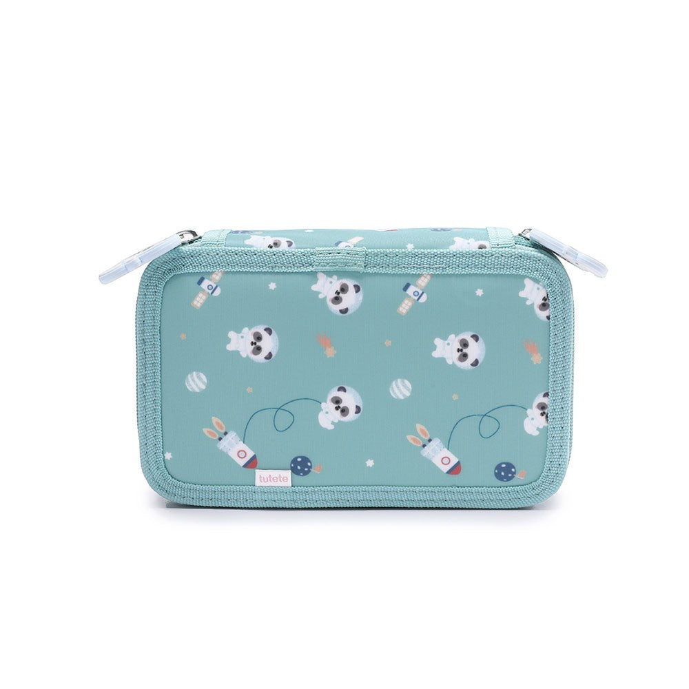 Estuche Plumier Tutete Pandas in Space