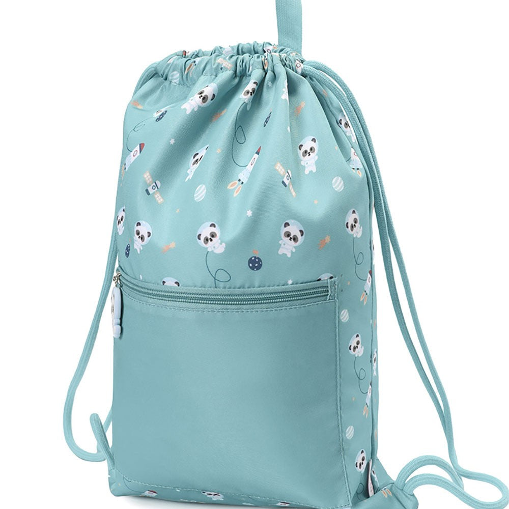 Mochila Saco Impermeable Tutete Pandas in Space Personalizable