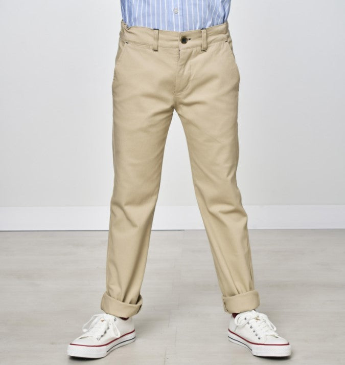 Pantalon chino Spagnolo gabardina elastan 4777