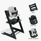 Bundle Trona Stokke Tripp Trapp con Baby Set² y Cojín
