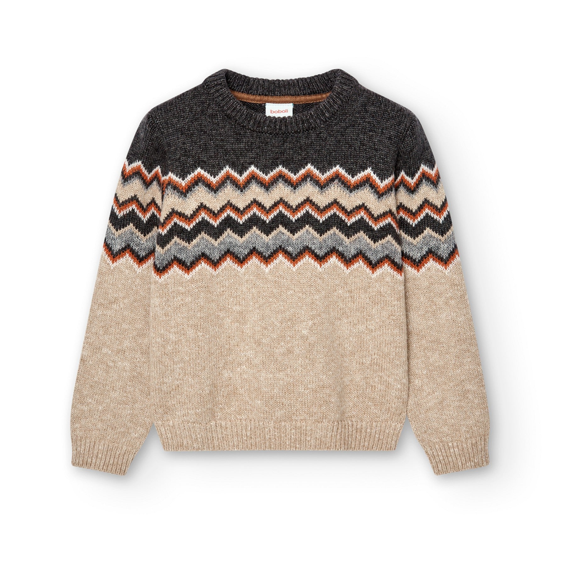Jersey Boboli tricotosa jacquard