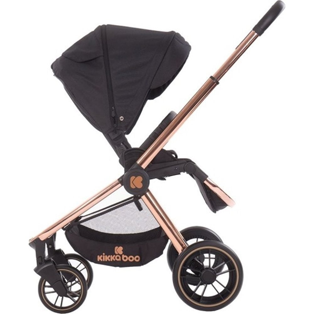 Cochecito Duo KikkaBoo Vicenza Premium Black
