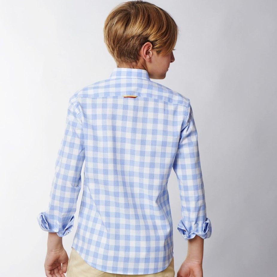Camisa Spagnolo 4123 boton popelin polo