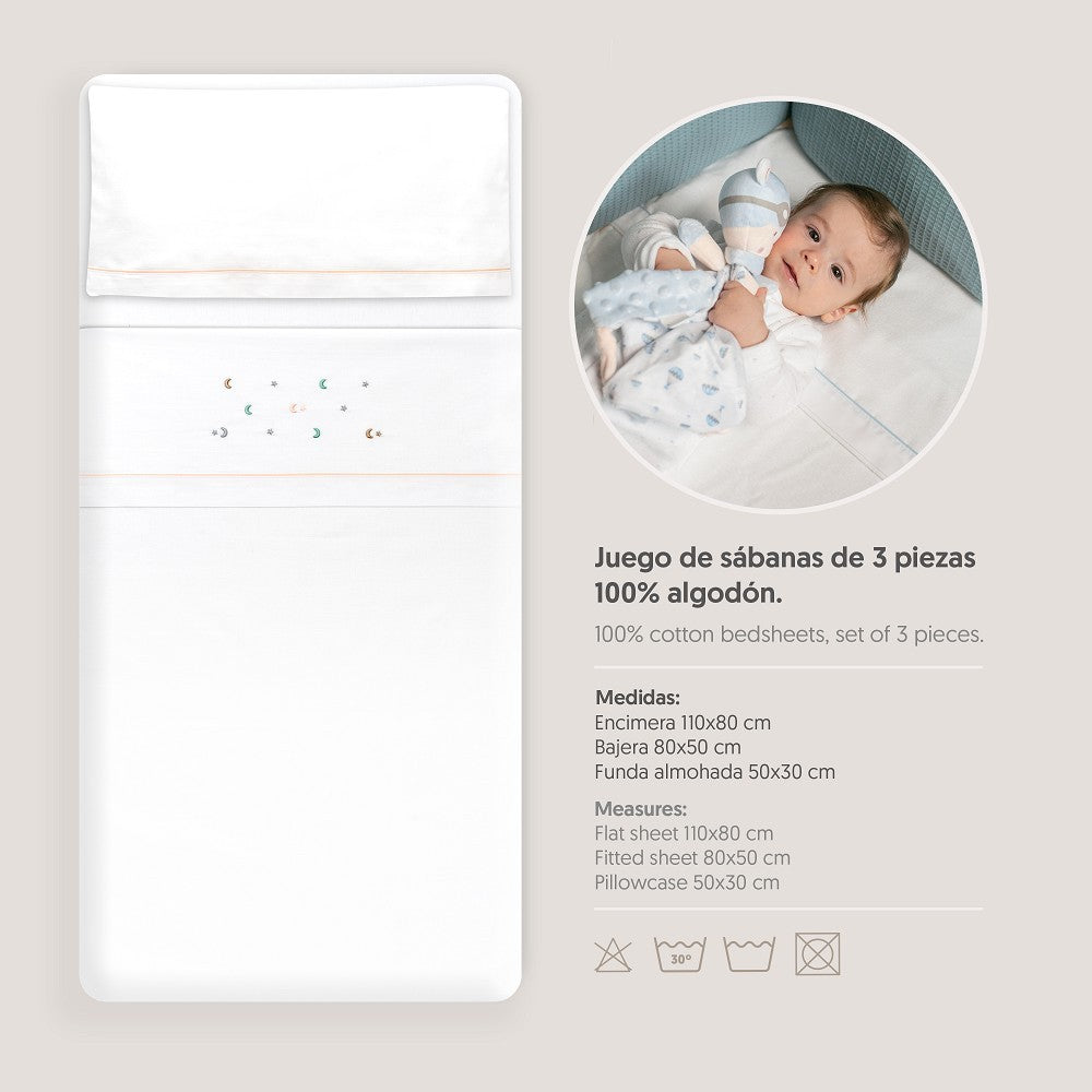 Triptico Coche Estrellas Luna Interbaby