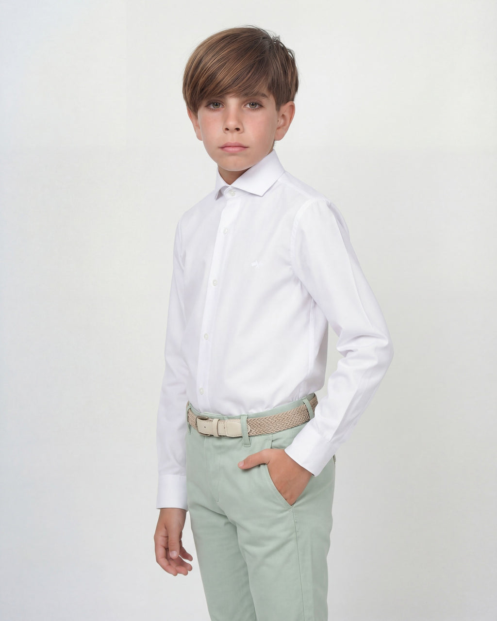 Camisa Spagnolo c/cutaway Fil a fil