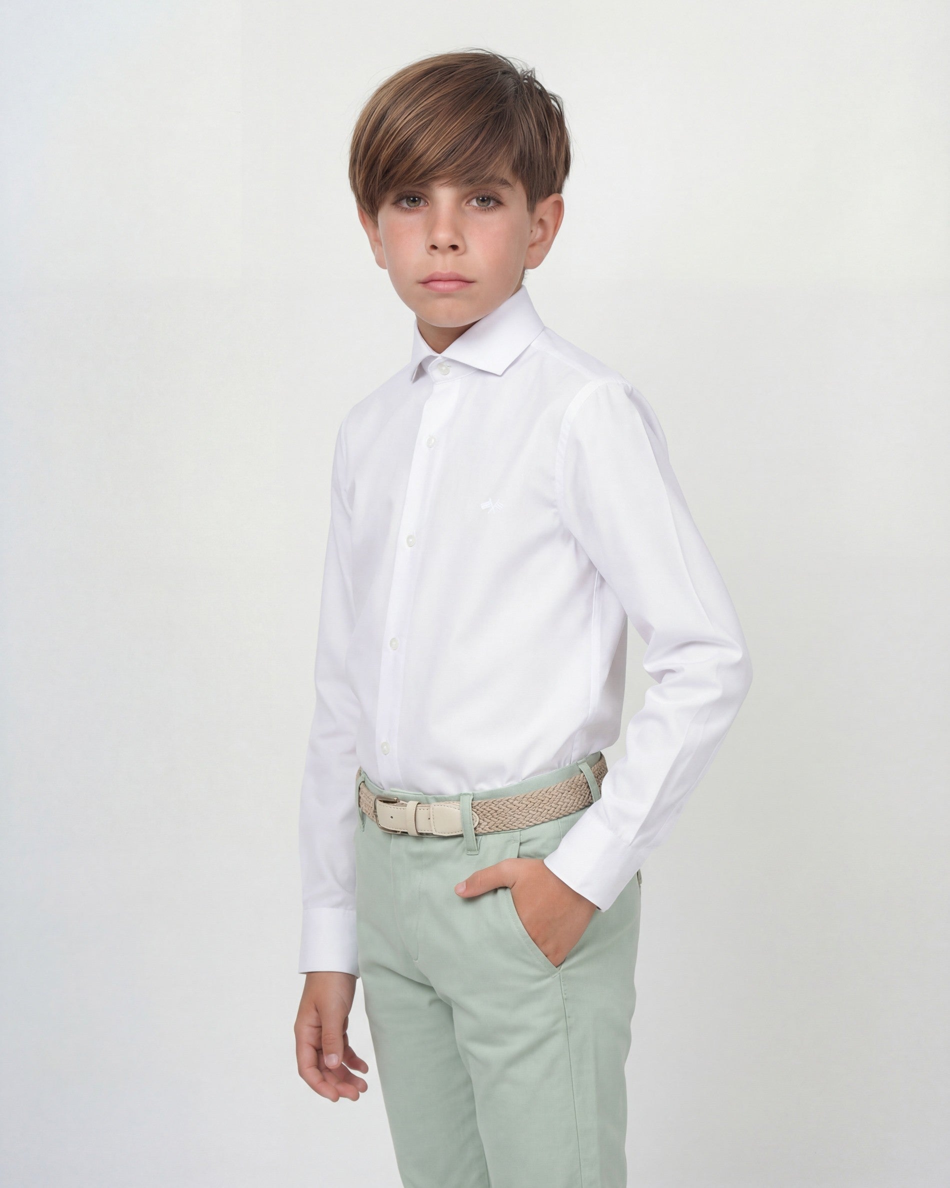 Camisa Spagnolo c/cutaway Fil a fil