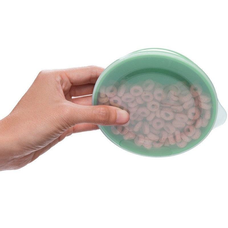 Pack cuencos con tapas y cucharas Munchkin Love-a-Bowls 10 piezas