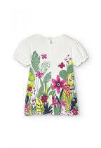 Vestido Boboli punto elástico floral