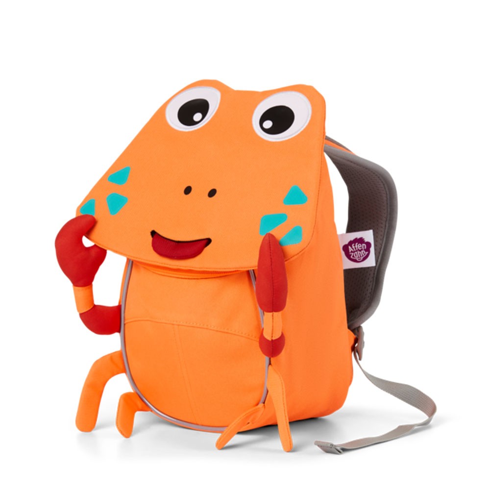 Mochila Affenzahn Cangrejo Neón 1-3 años