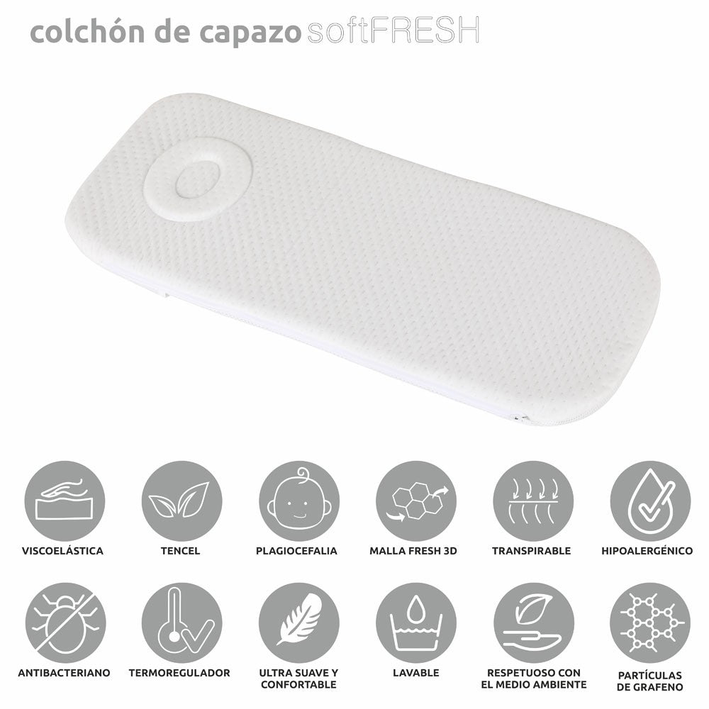 Cochecito Duo Bebecar MINIPOP KP-456 Cromado