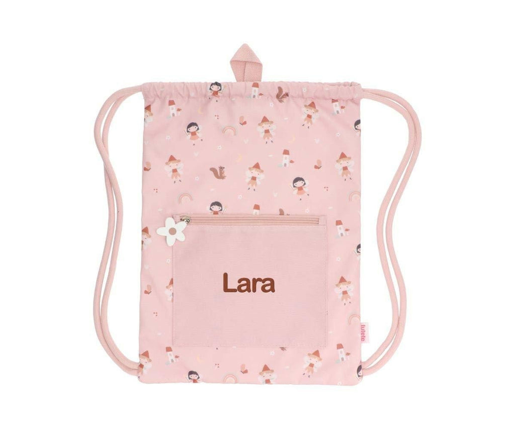 Mochila Saco Impermeable Tutete Wild Faries Personalizable