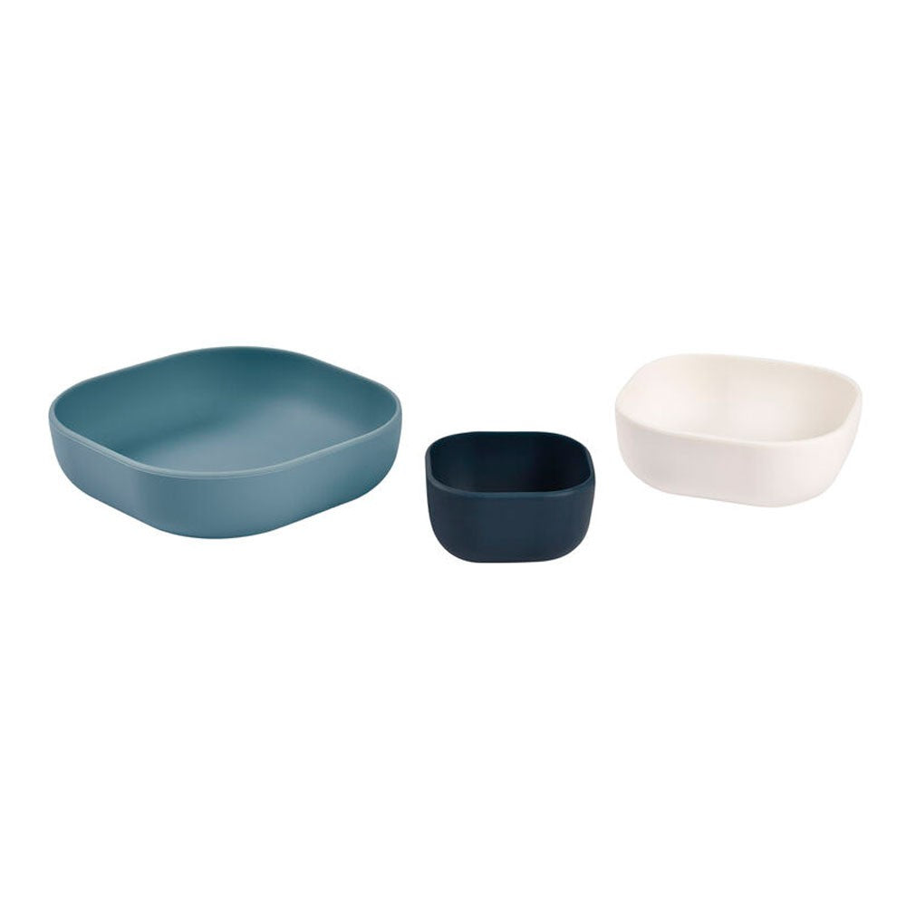 Juego de 3 cuencos Beaba de Silicona