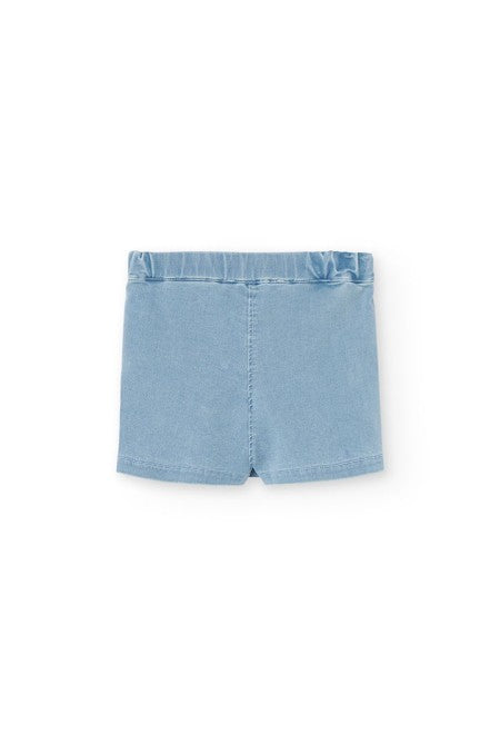 Falda-Short Boboli denim