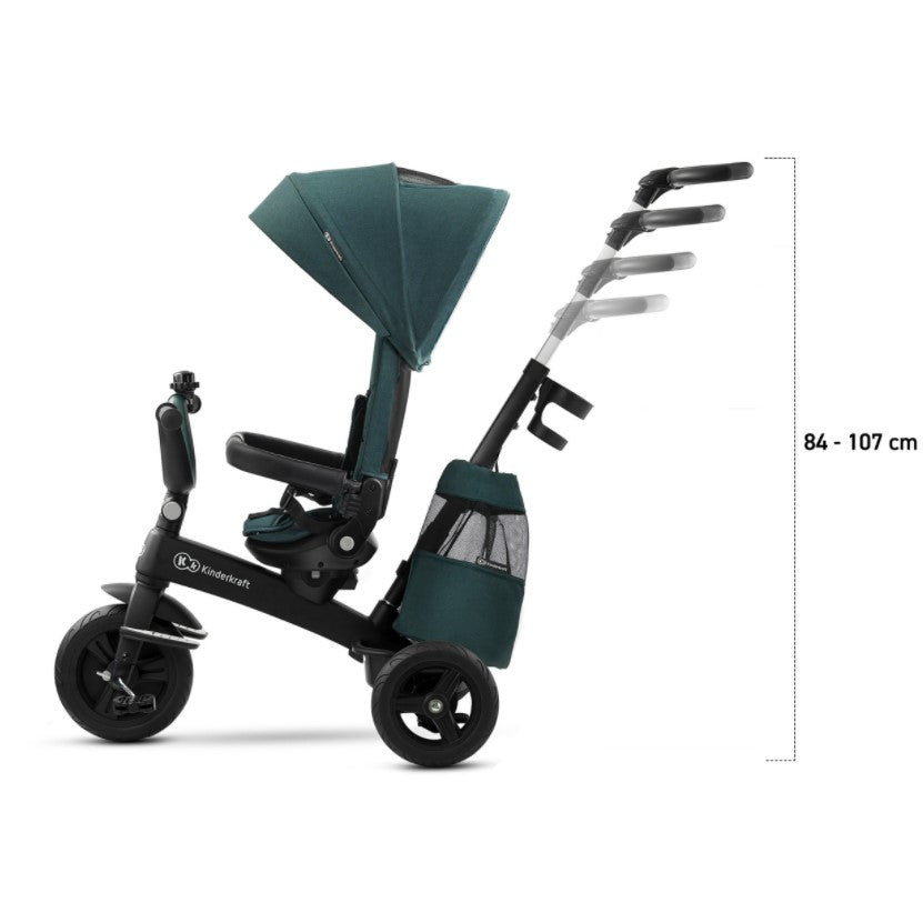 Triciclo reversible Kinderkraft EASYTWIST con timbre
