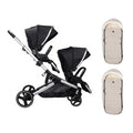 silla paseo Gemelar Ding AMIGO con 2 sacos
