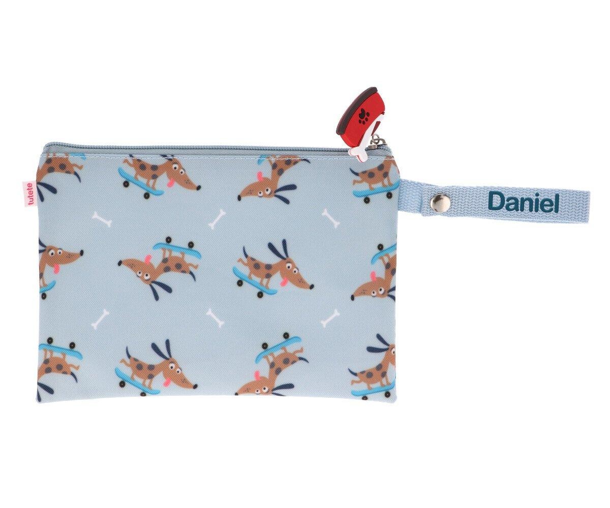 Funda para Bocadillo Tutete Skater Dog Personalizable