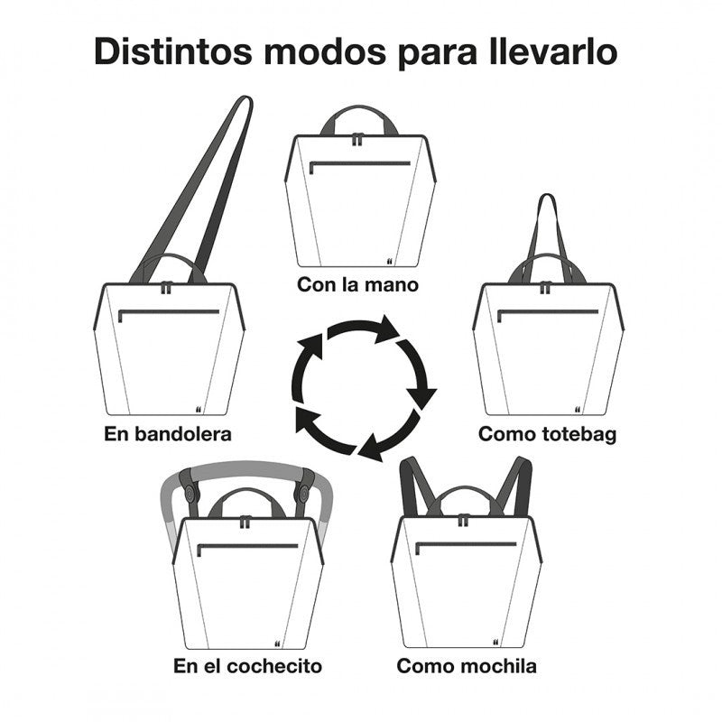 Bolso Cambiador Nikidom Convertible