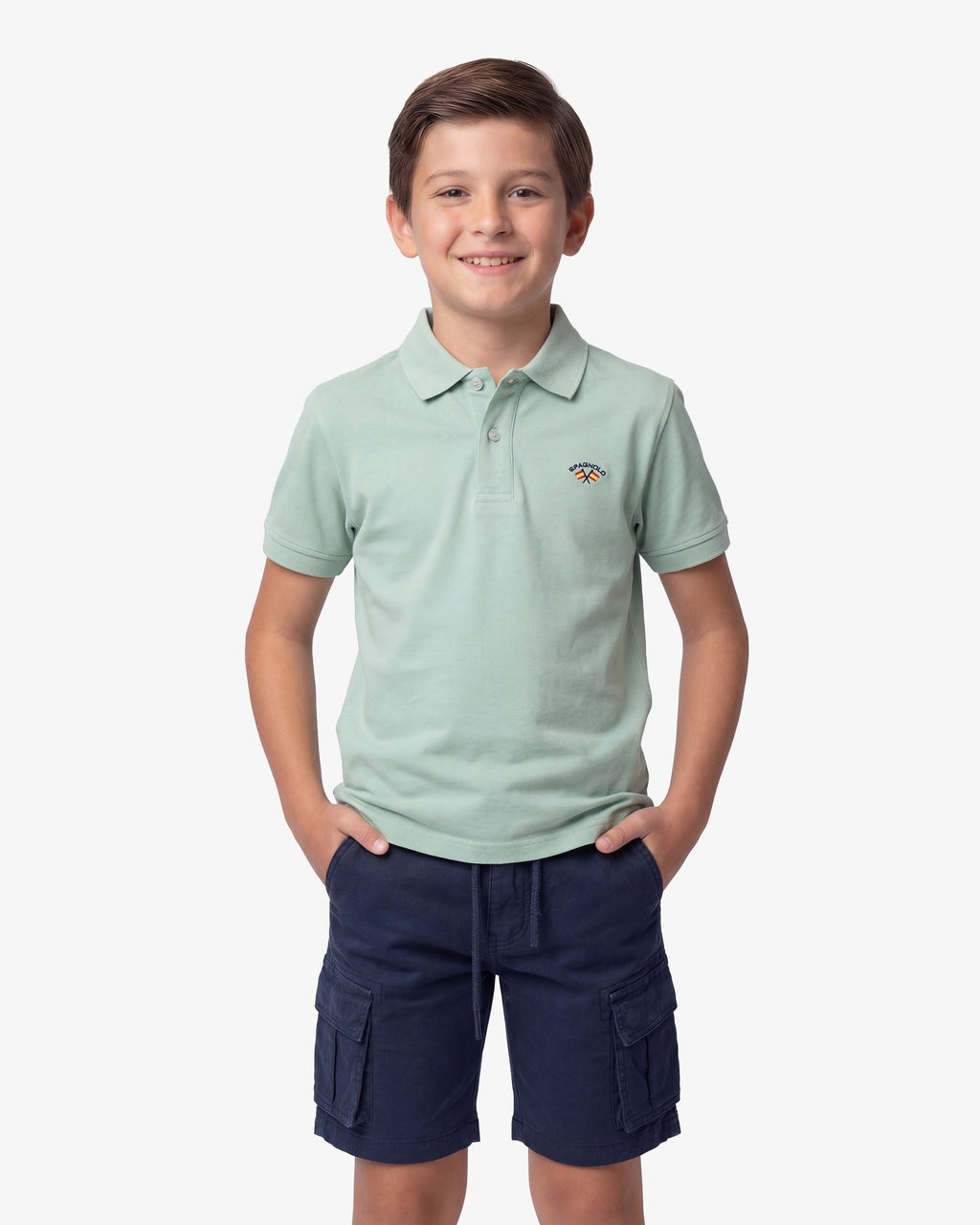 Polo Spagnolo 000072 liso básico