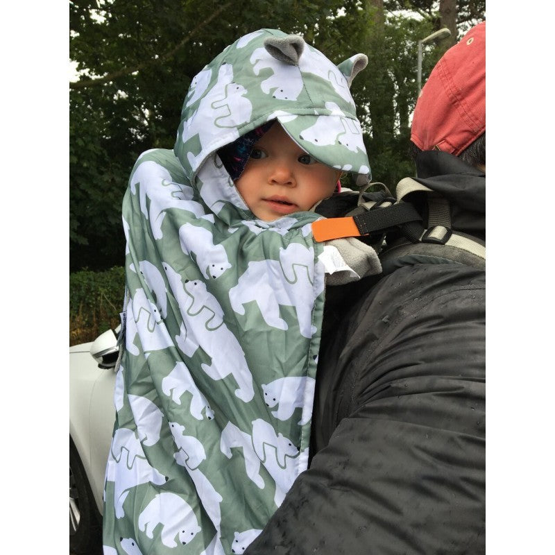 Cobertor porteo polar Bundlebean Oso