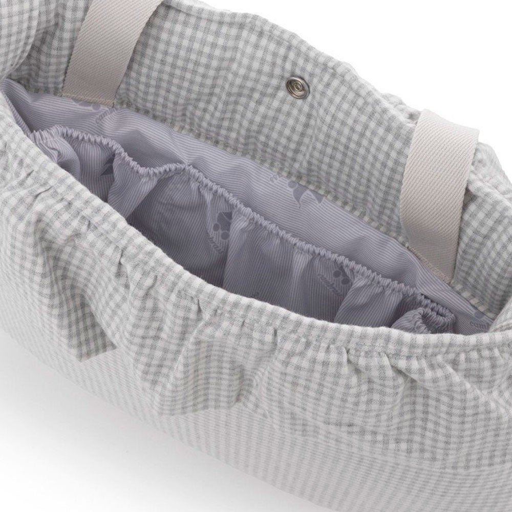 Bolso Maternal Cambrass Boho Polo Grey