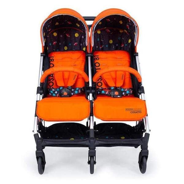 Silla Paseo Gemelar Cosatto Woosh con 2 sacos