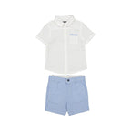 Conjunto Mayoral Bermuda lino vestir