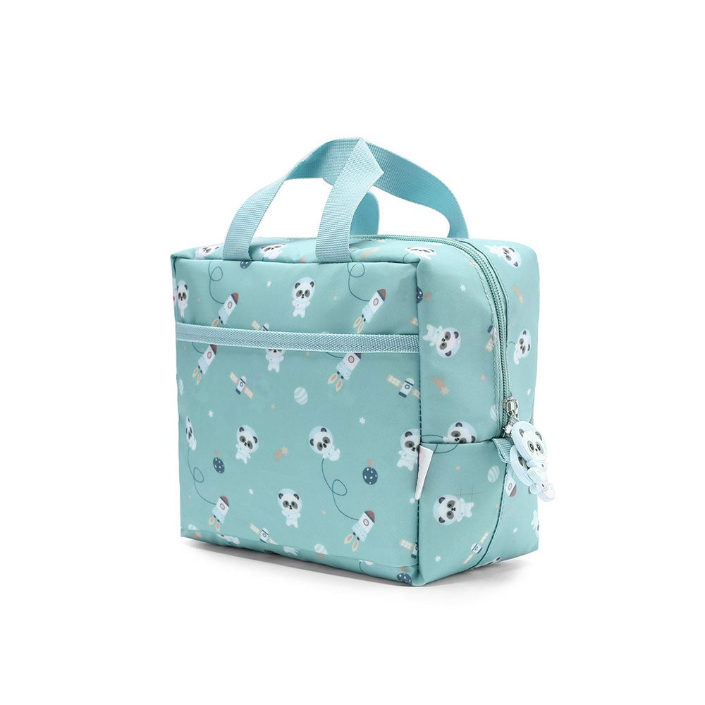 Bolsa merienda térmica Tutete Pandas in Space Personalizable