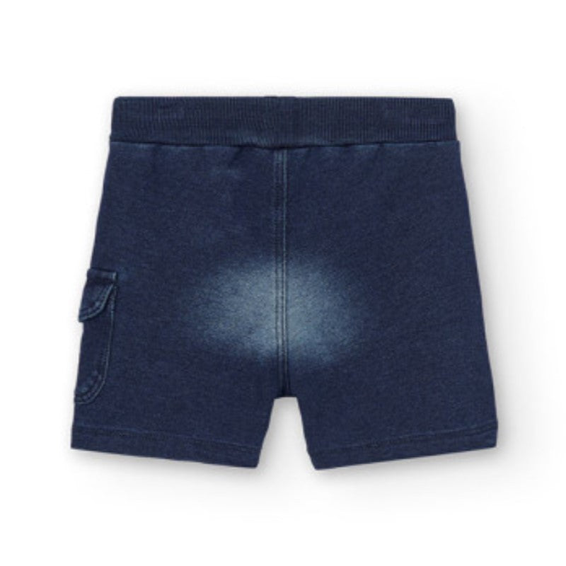 Bermuda Boboli felpa denim