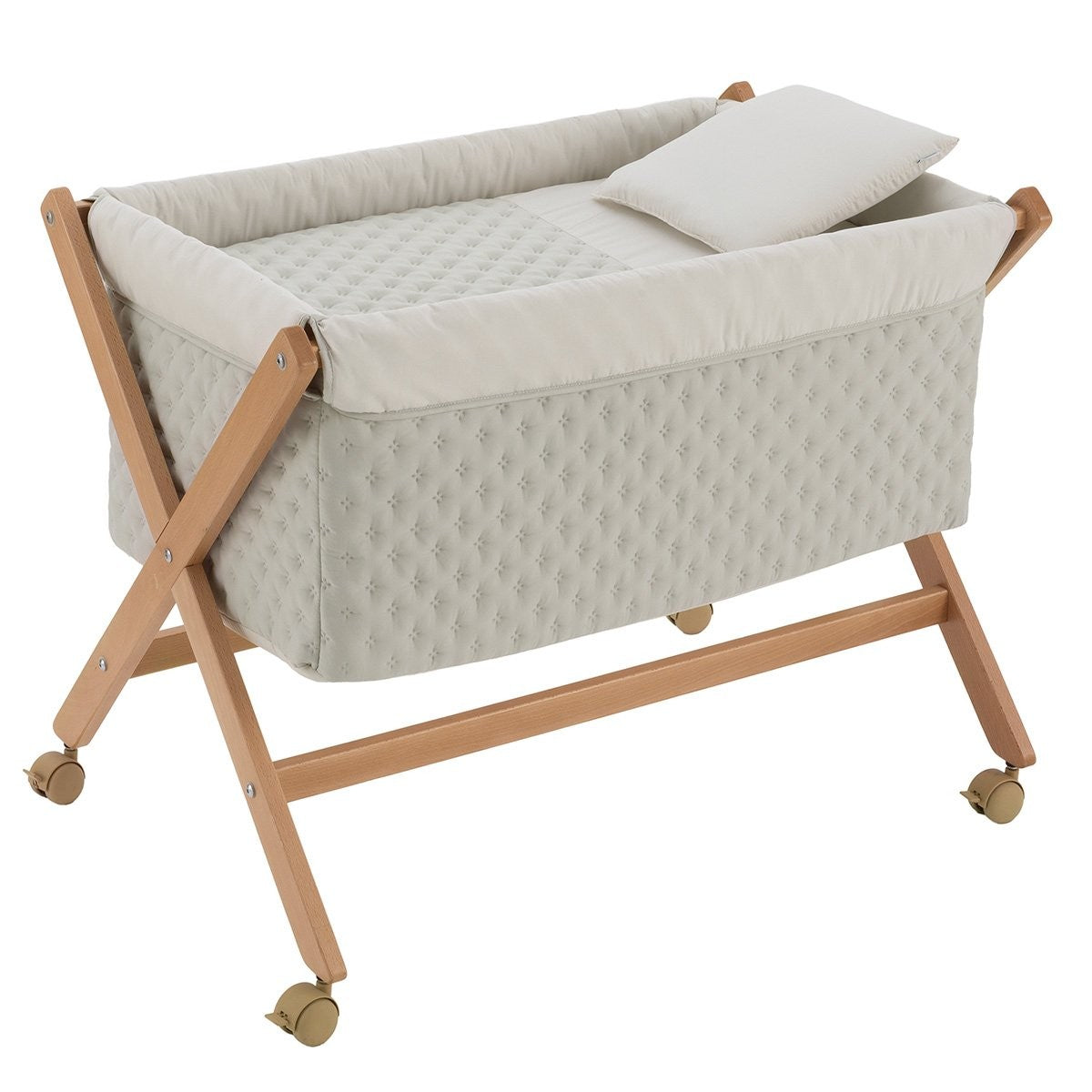 Minicuna tijera madera natutral Cambrass Tender