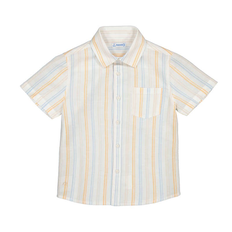 Camisa Mayoral manga corta lino