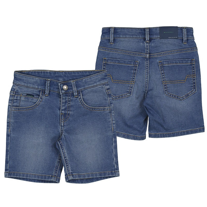 Bermuda Mayoral soft denim 5 bolsillos
