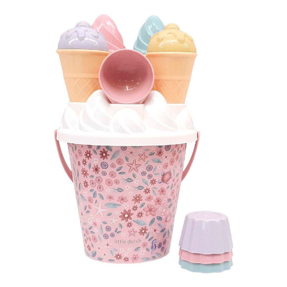 Set playa helados Little Dutch sirenas
