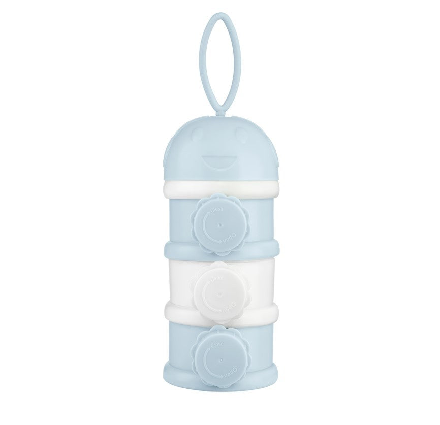 Dosificador de leche apilable KikkaBoo 3 compartimentos
