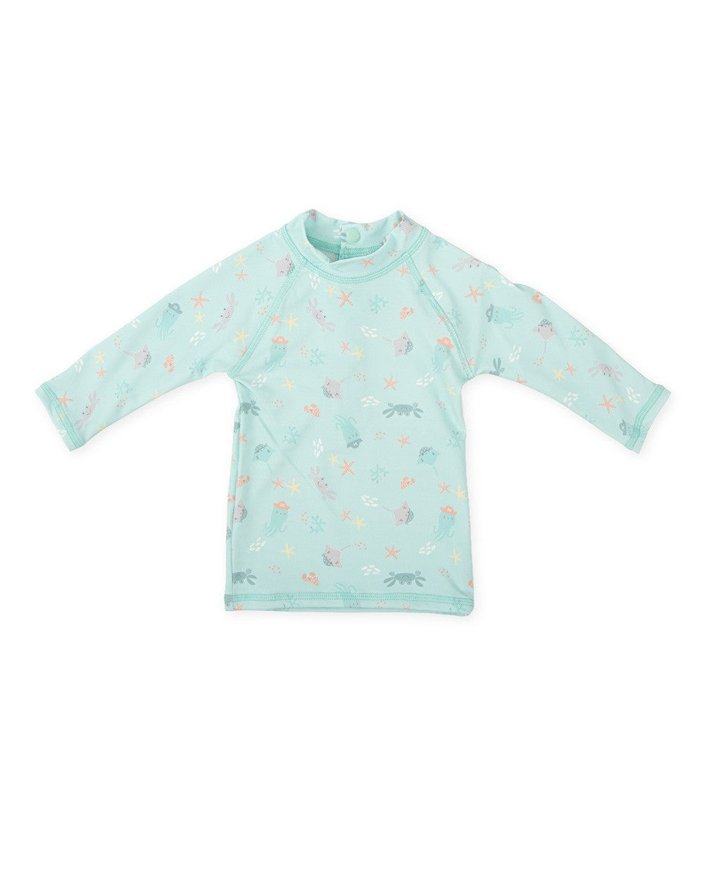 Camiseta Tutto Piccolo manga larga B. Océano