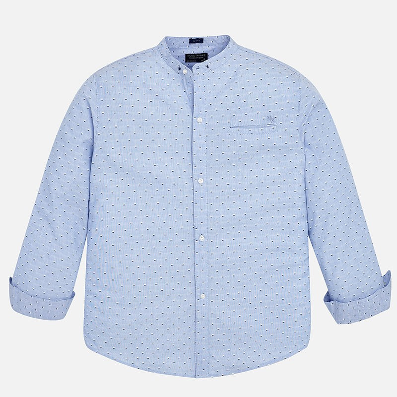 Camisa m/l Mayoral cuello mao