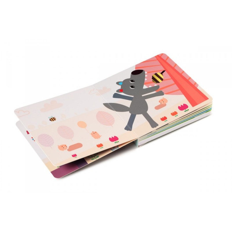 Libro sensorial Lilliputiens Crazy Crunch