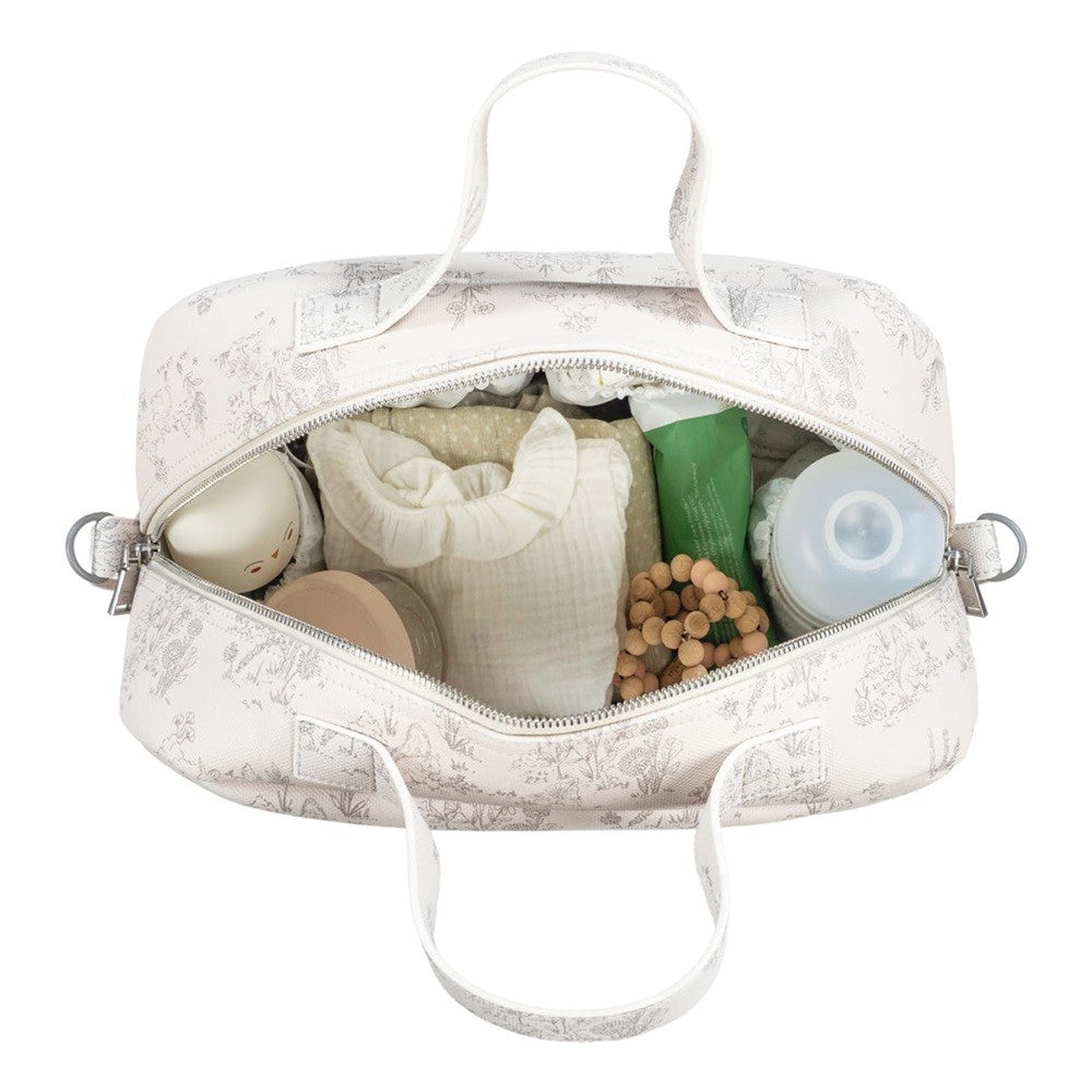 Bolsa canastilla Pasito a Pasito Toile de Jouy