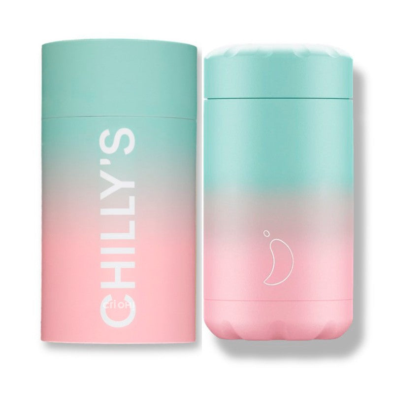 Contenedor de comida y Termo sólidos Chilly’s colección GRADIENT 500ml